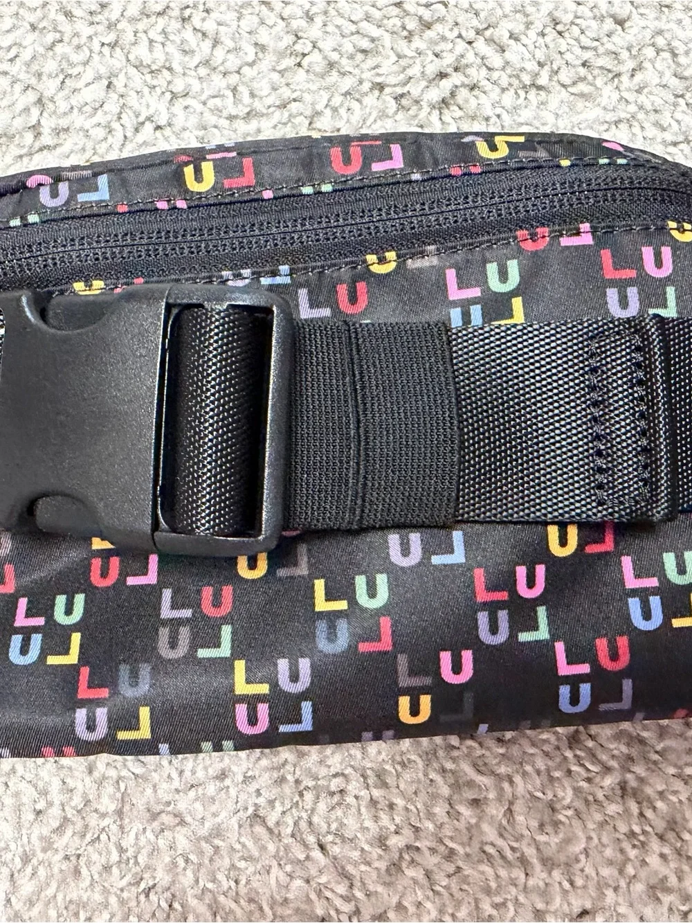 NWT Lululemon Everywhere Belt Bag LULB Multicolor Lu Logo Print Rare